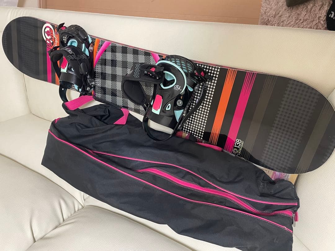 美品　RIDE スノーボード セット　ボードケース付き
