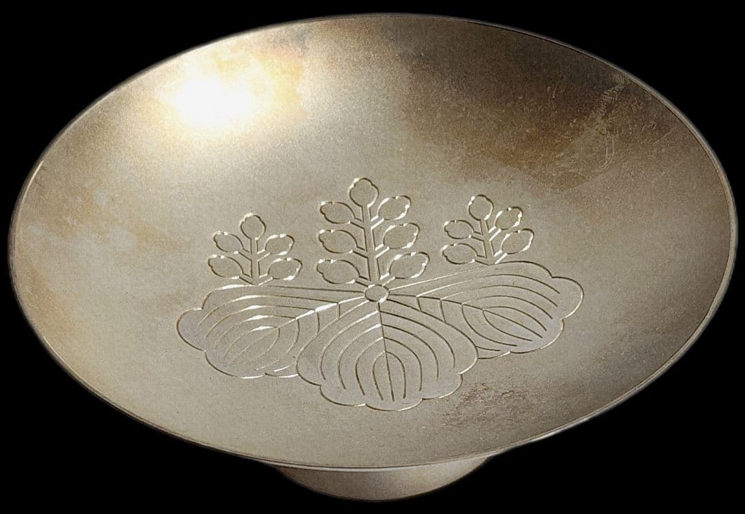 純銀 盃 銀杯 重量約173.17g silver 1000 内閣総理大臣