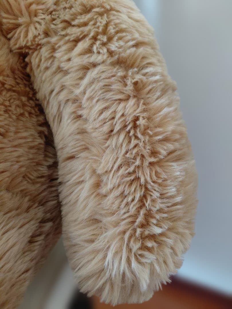 【巨大熊】レトロベージュのぬいぐるみテディベア