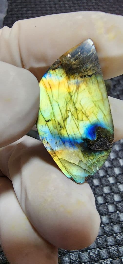 ラブラドライトとスペクトロライトのミックス8個セット