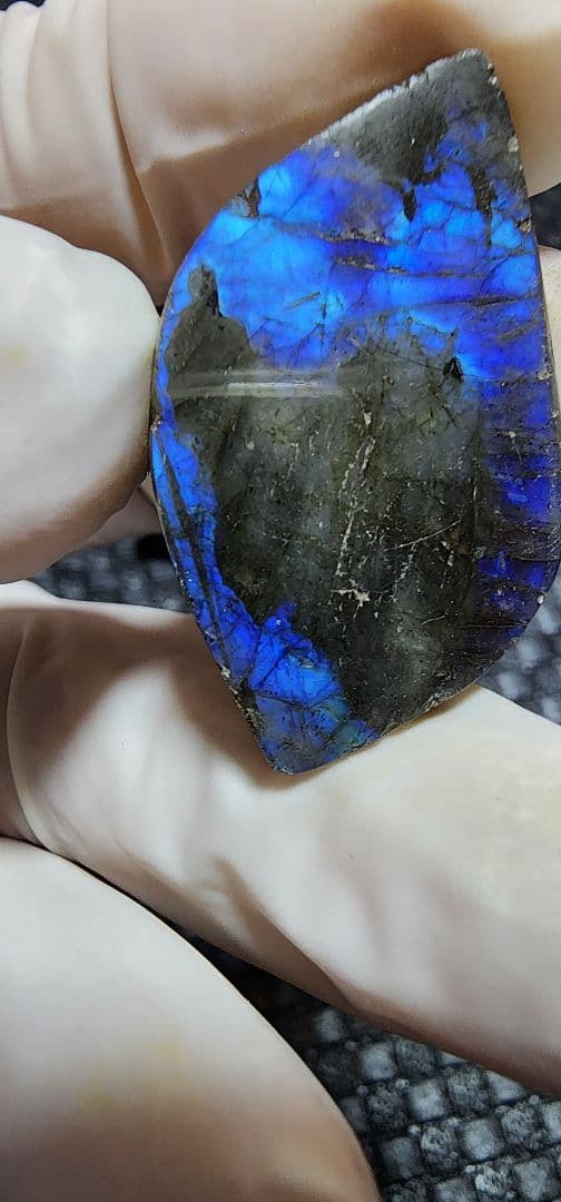 ラブラドライトとスペクトロライトのミックス8個セット