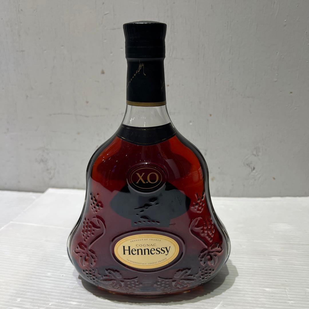 ヘネシー Hennessy XO 黒キャップクリアボトル 700ml ブランデー