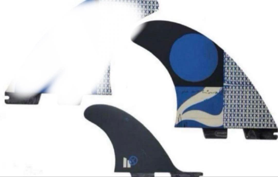 【未使用品】FCS x Deus Hui サーフボードフィン ⚠️2枚のみ