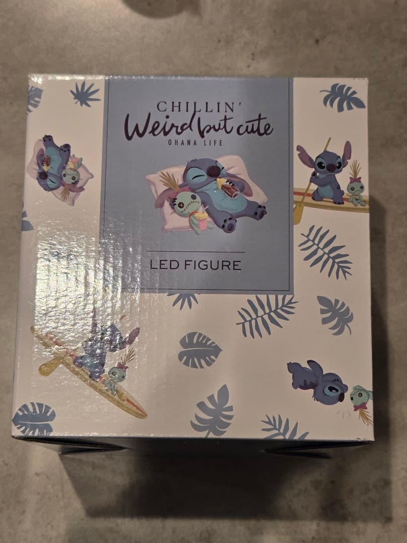 スティッチ LEDライト付きフィギュア
