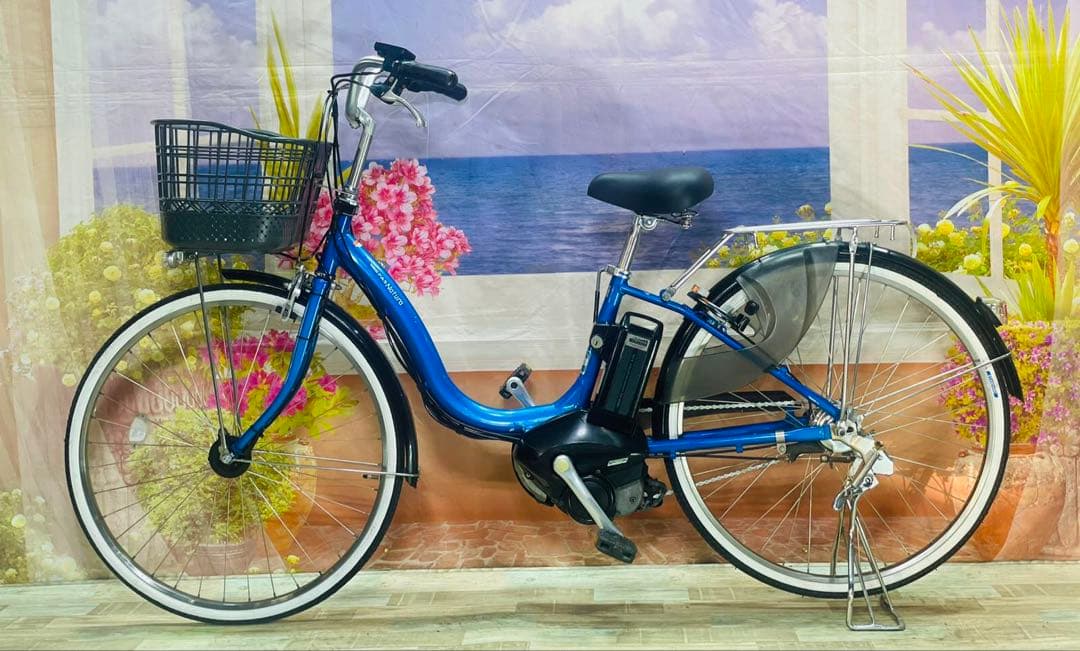 ヤマハPASナチュラ⭐️26インチ！シティタイプ電動アシスト自転車Y3197