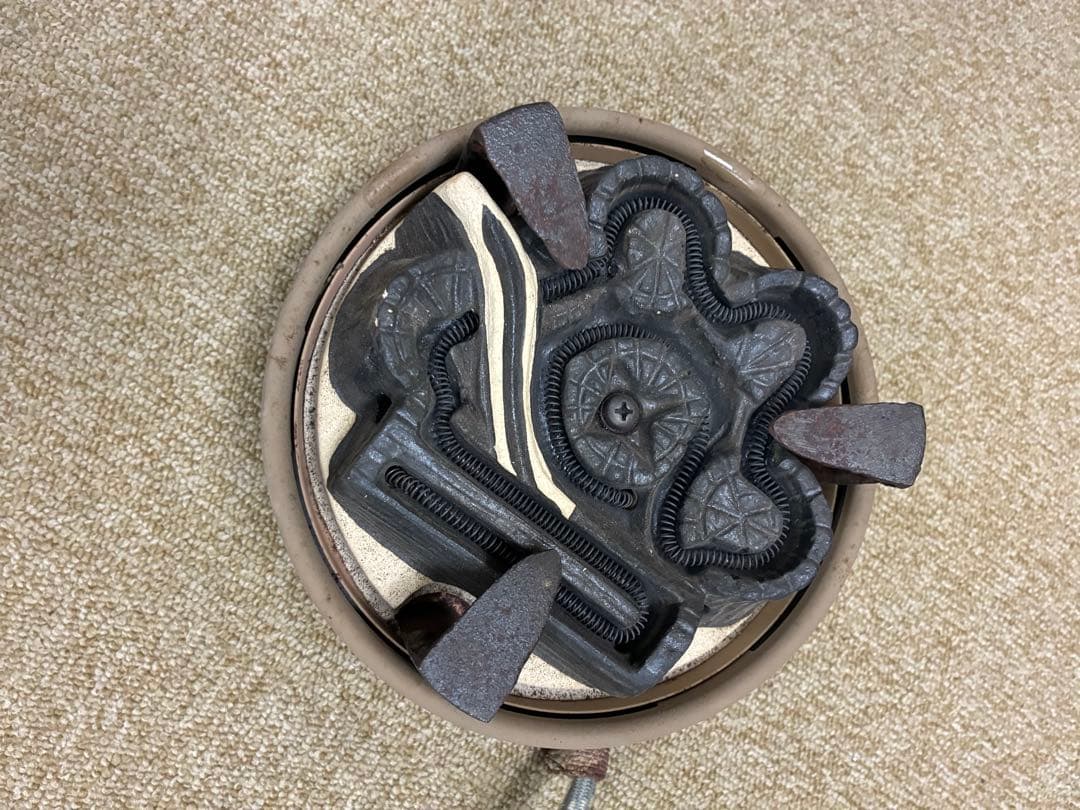 鋳鉄製 電気式 茶釜 取っ手付き