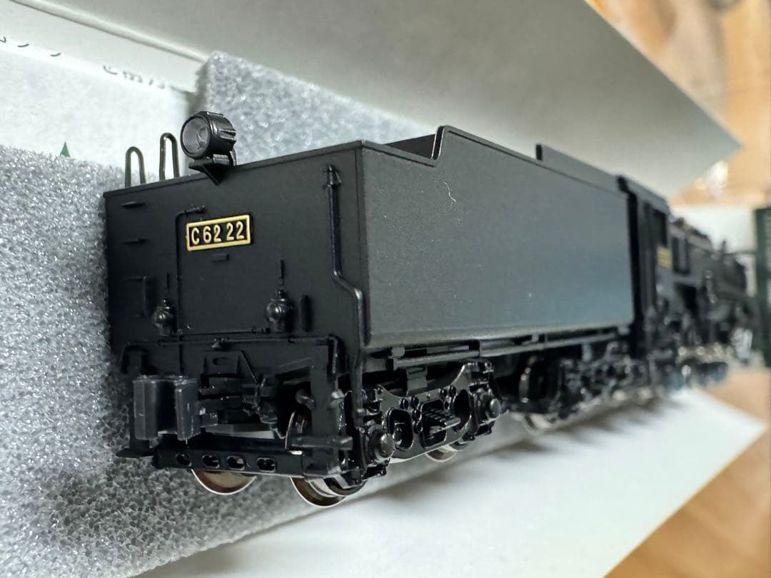 KATO 2017-6 C62 常磐形 ゆうづる牽引機　22号機パーツ取り付け済