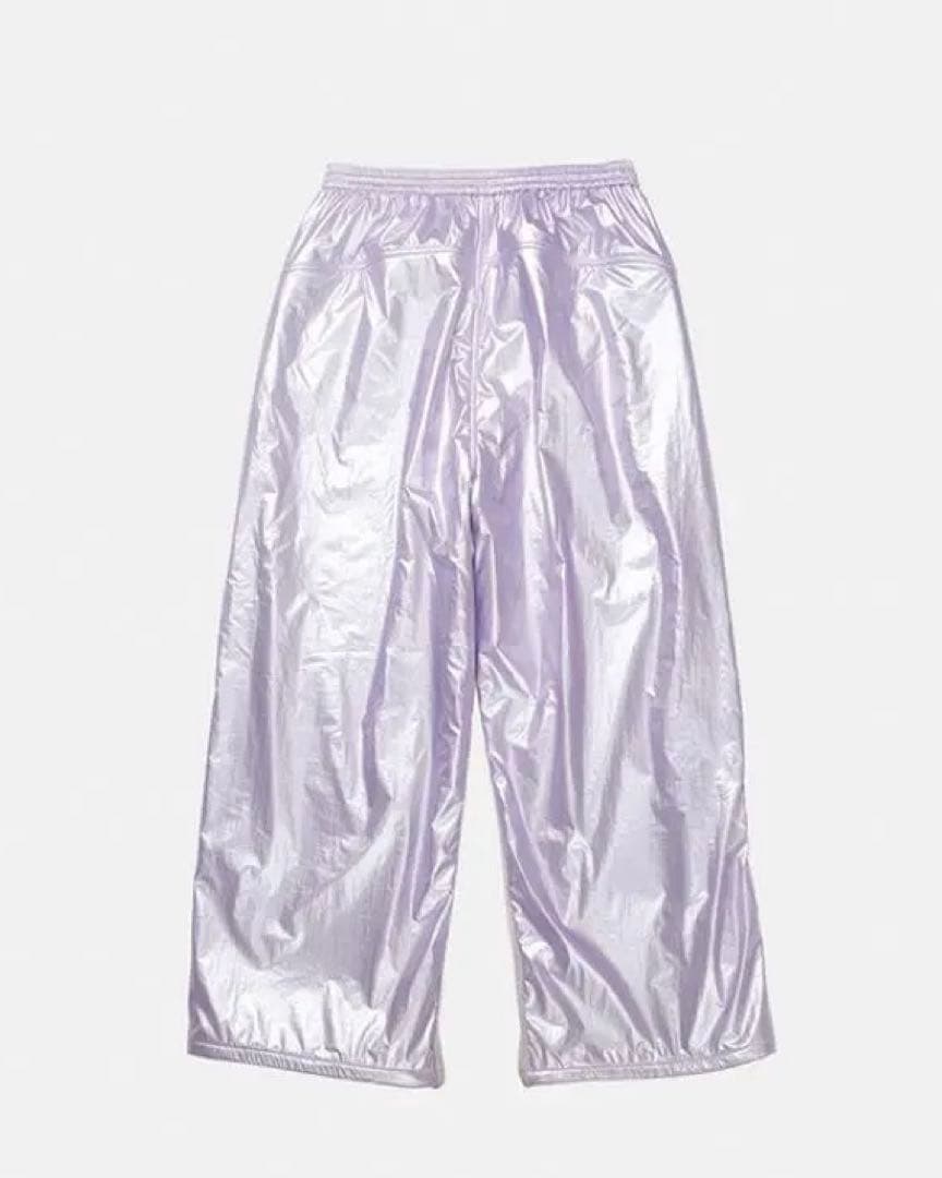 ずっと真夜中でいいのに。アストロノーツフリースパンツ(Gray×Pink)