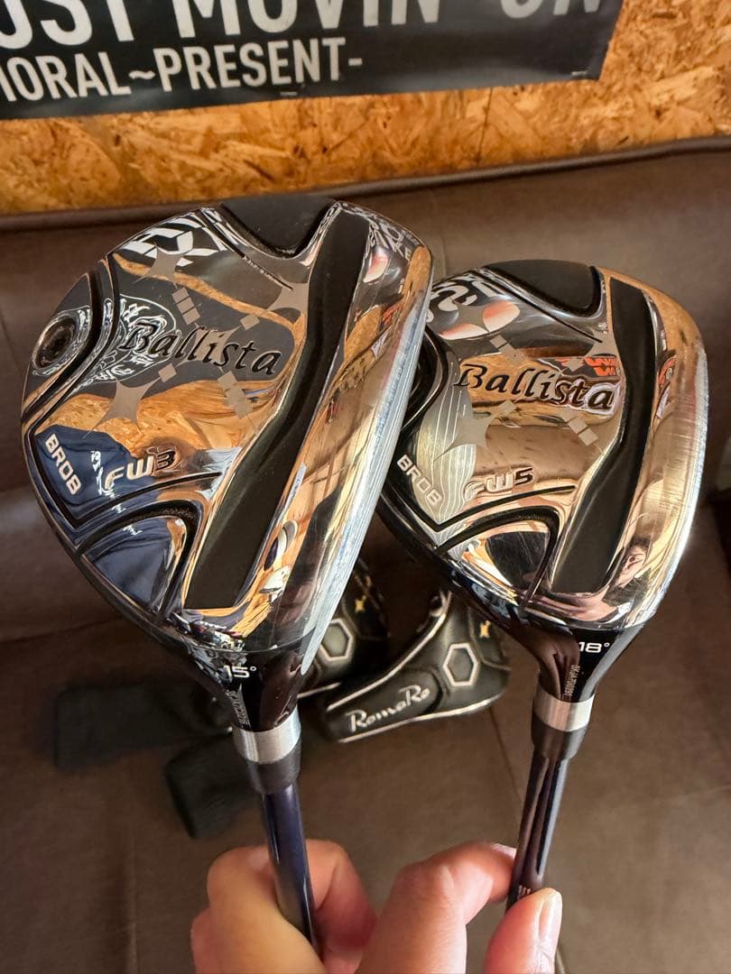 クラブ Romaro Ballista BR08 FW #3#5 VENTUS BLUE