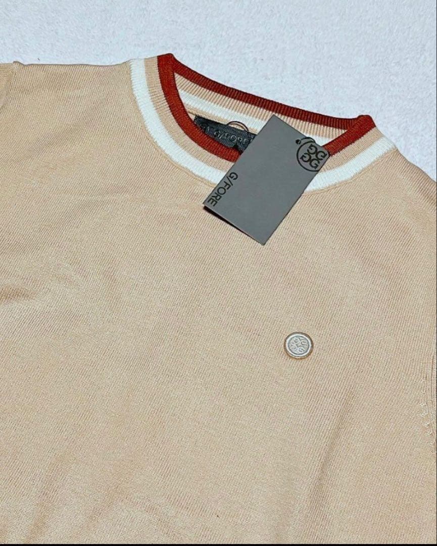 G/FORE ベージュ セーター 新品•未使用 タグ付き