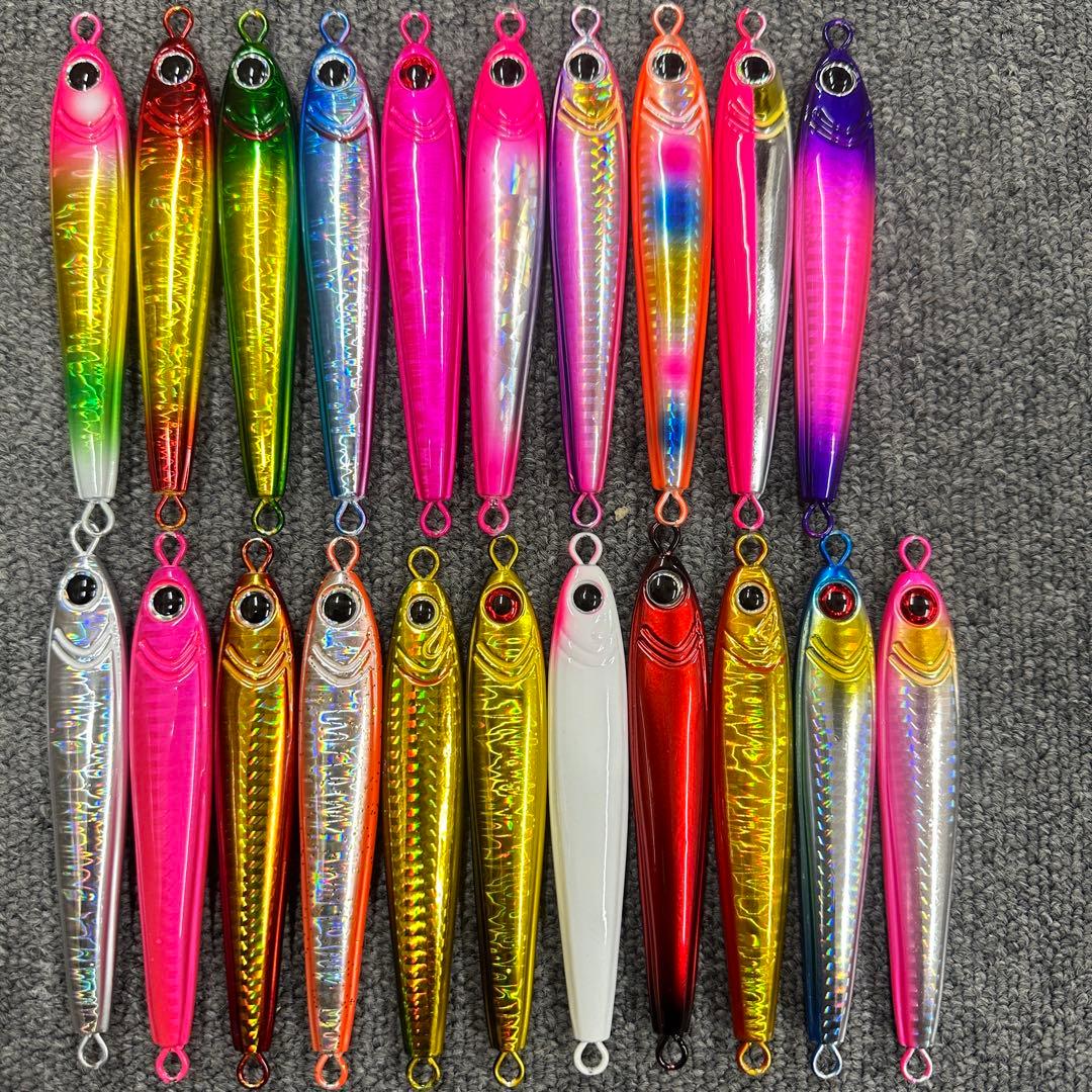 ジグ100g 21本 メタルジグ TGベイト風 タチウオ