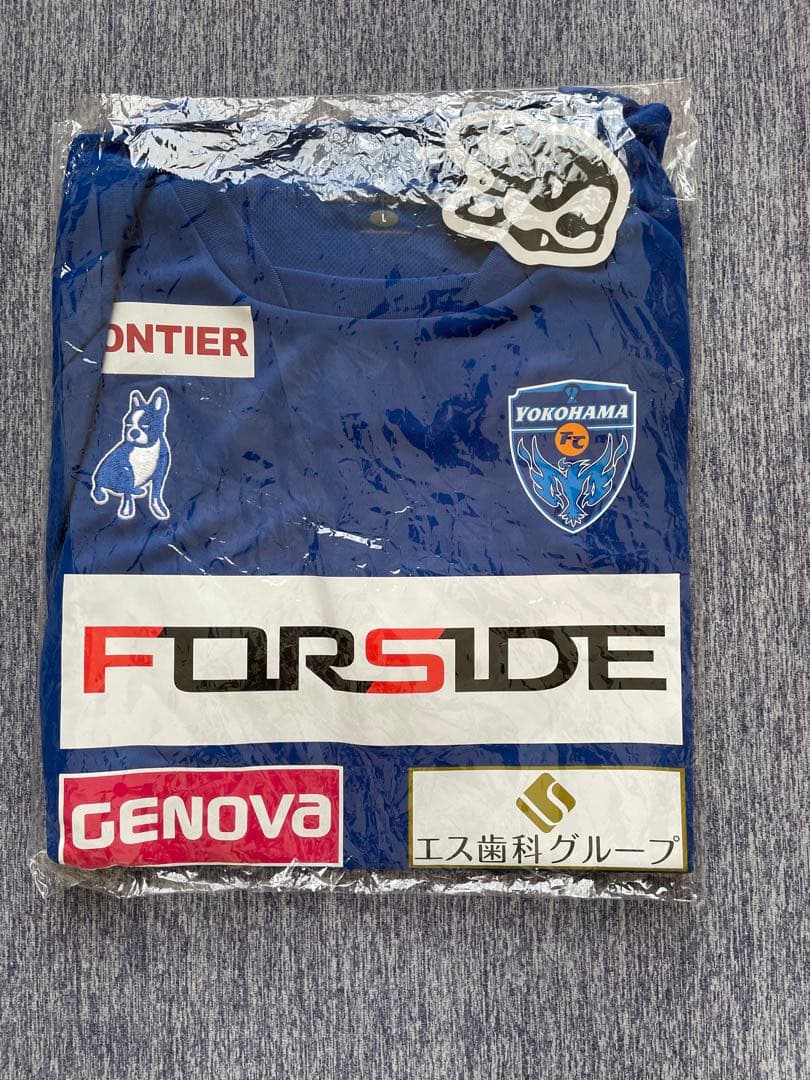 横浜FC プラクティスシャツ　スポンサー入り　21/22 トレーニングウェア
