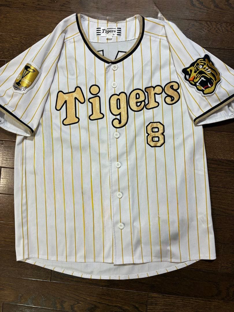 阪神タイガース 佐藤輝明 2023年チャンピオンユニフォーム Mサイズ