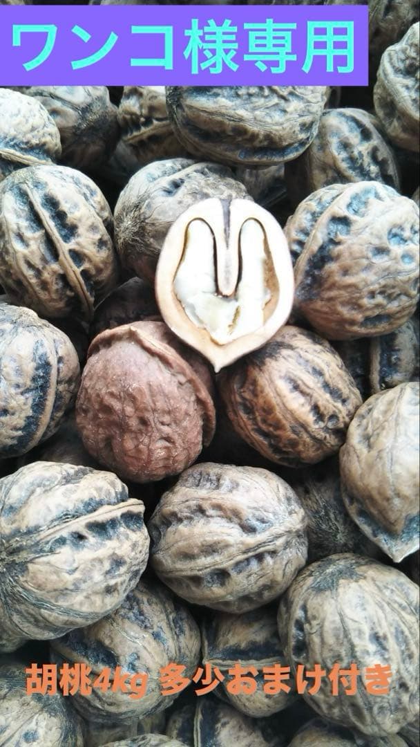 胡桃4kg多少おまけ付き