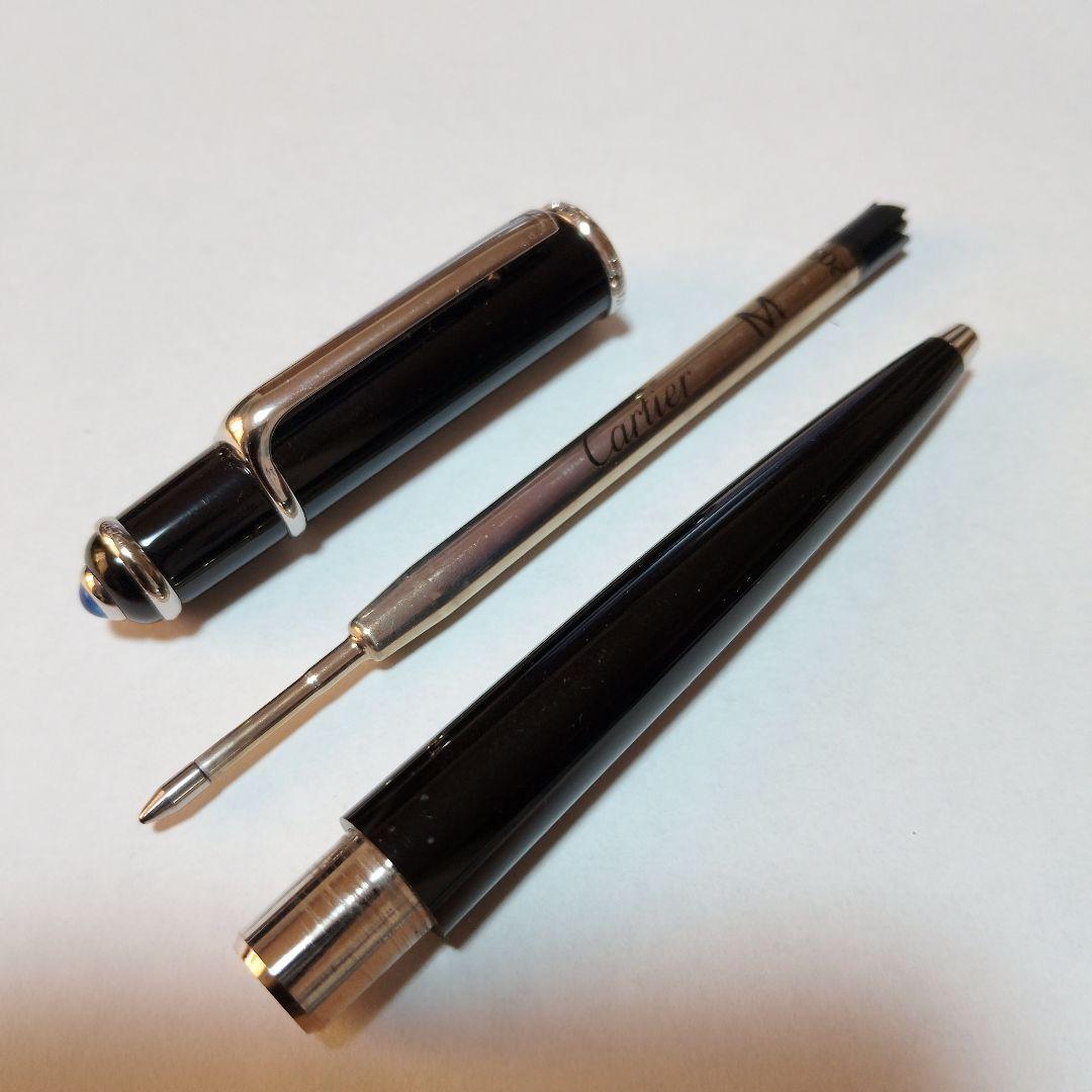 Cartier ブラックボールペン