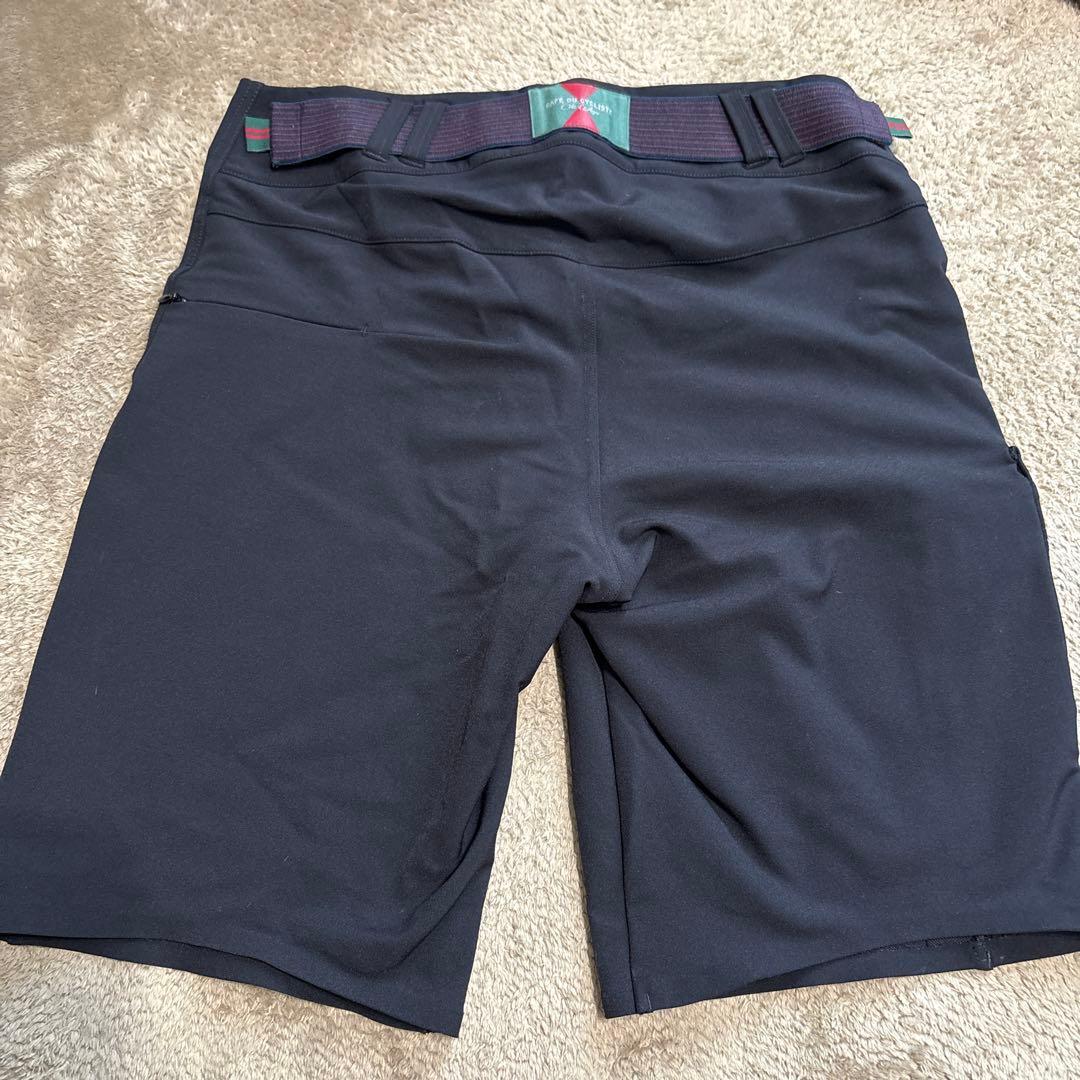 H*o様 カフェドシクリステ グラベル カーゴ ショーツ M 黒