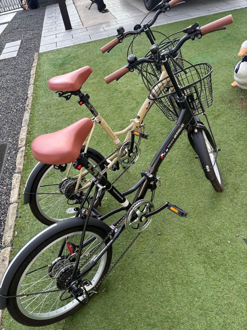幸さま専用　折り畳み自転車　MYPALLAS(マイパラス)　20インチ　キャメル