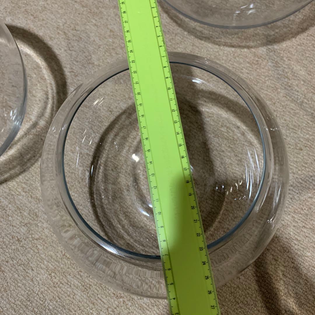 金魚鉢　ボウル　ガラス　テラリウム　アクアリウム　花瓶