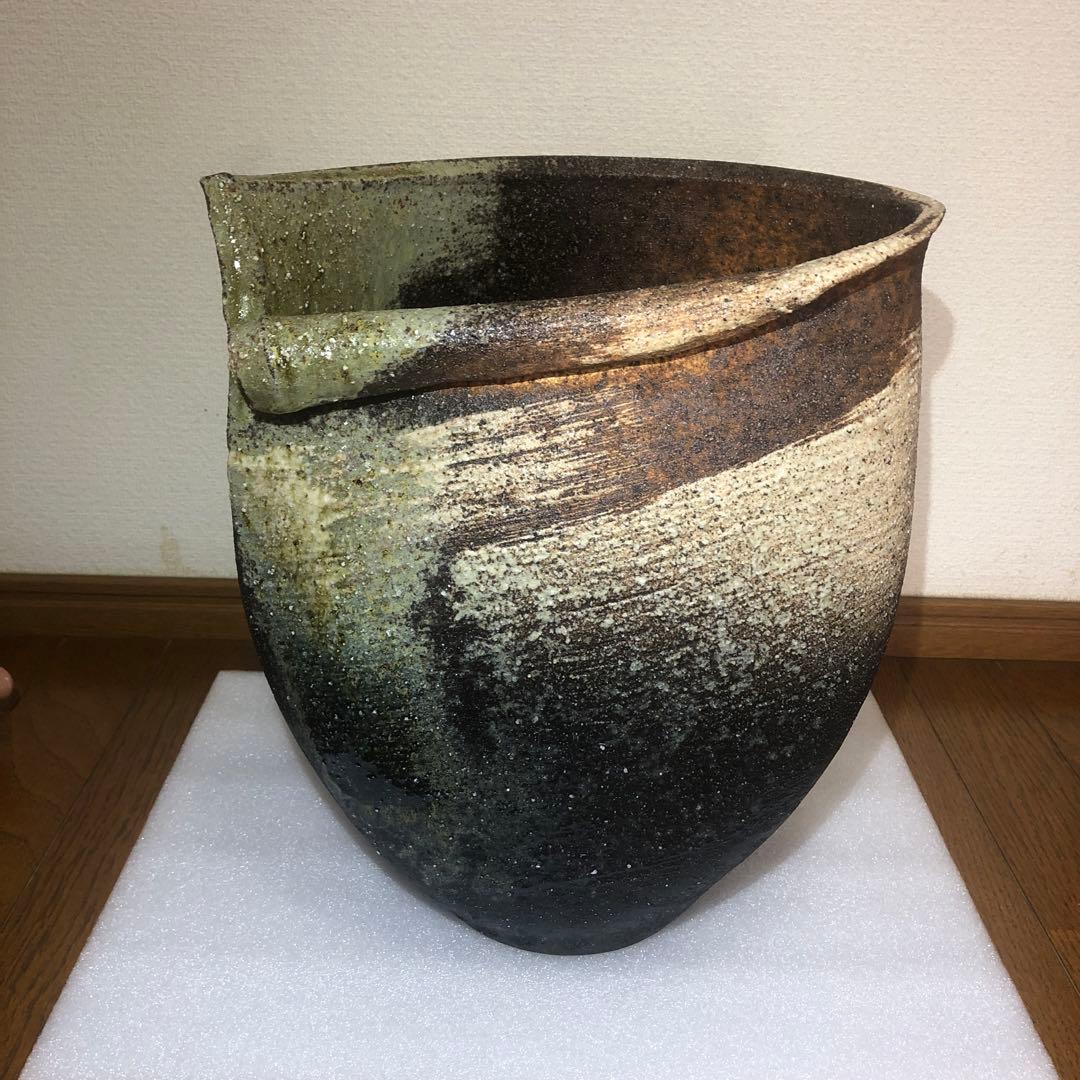 花瓶　陶器　花器　信楽焼　華道　いけばな