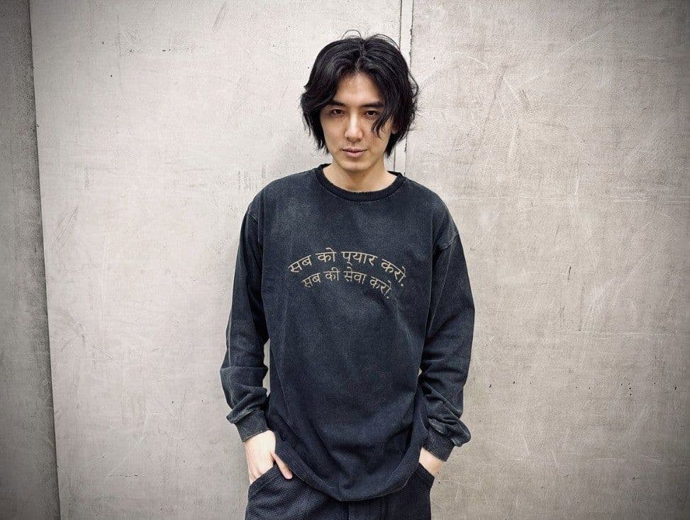 藤井風 Fujii Kaze ダメージ ロンT Sサイズ LAAT