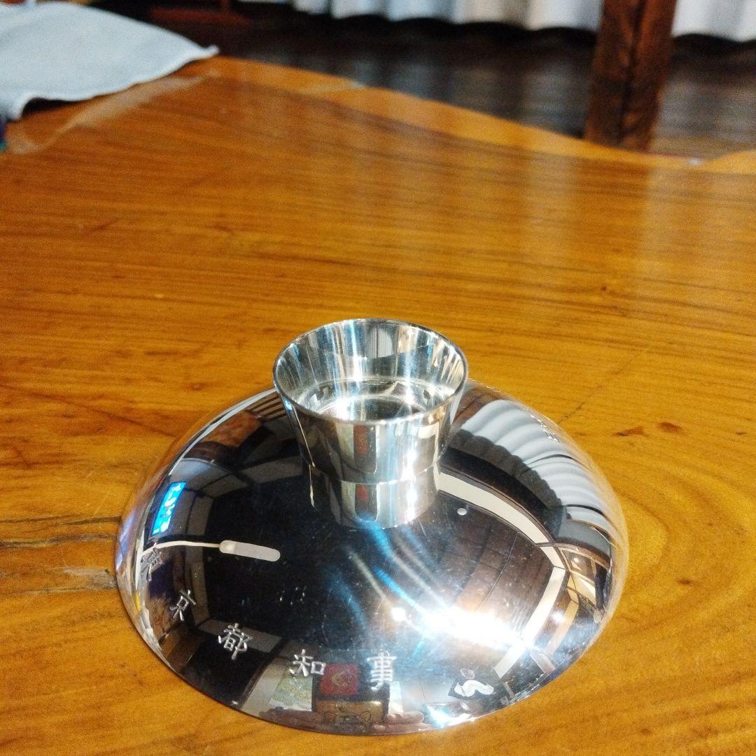 激安出品★銀盃純銀1000製★東京都知事表彰記念❗️平成21年❗️