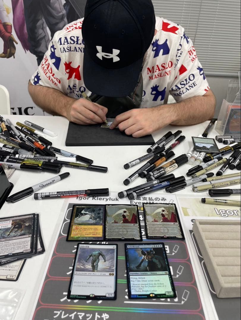 グリセルブランド　foil　英語版　signed