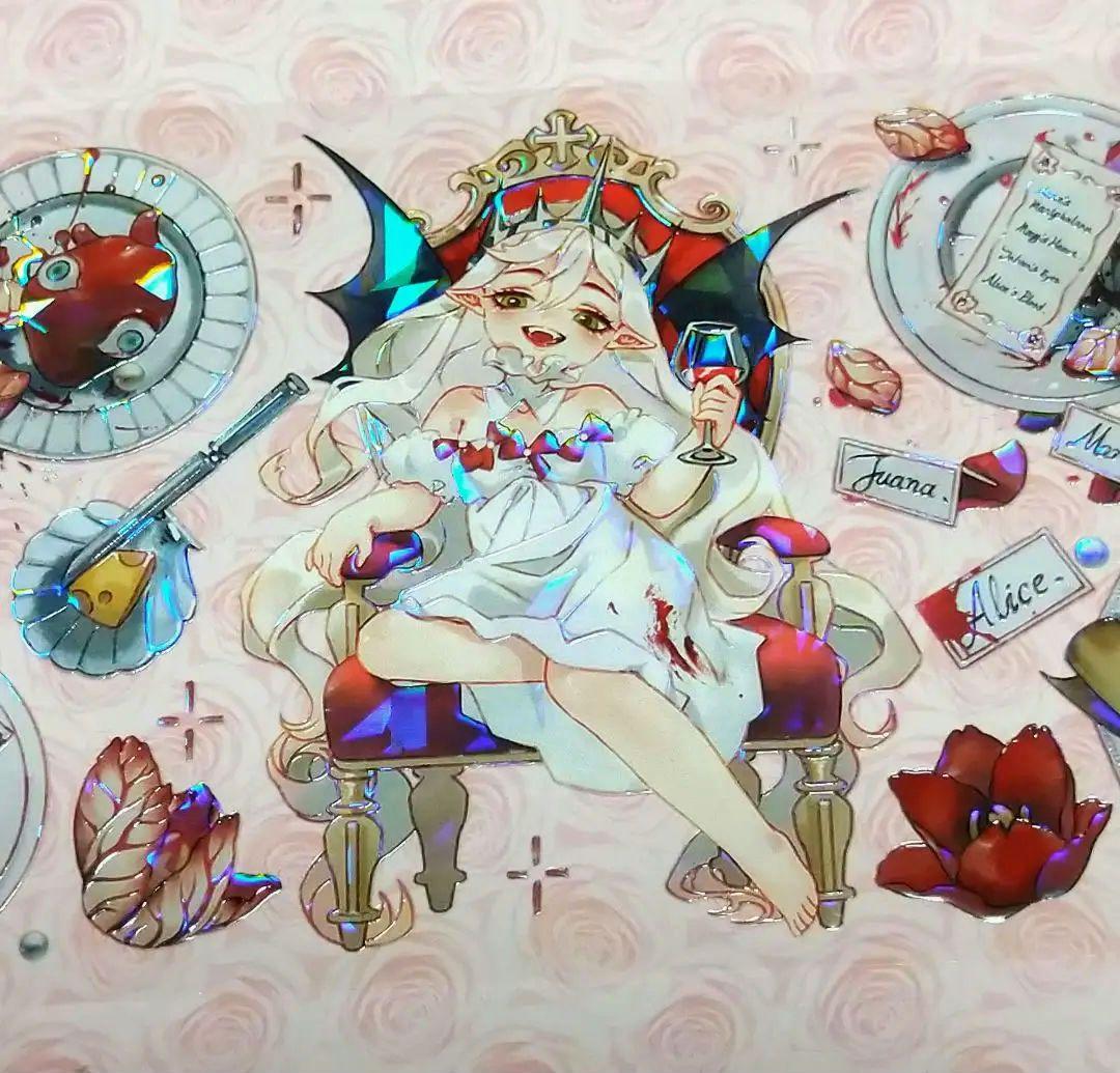 J658＃受害者名单(贝壳光)studiovi切り売り海外人物マステ女の子