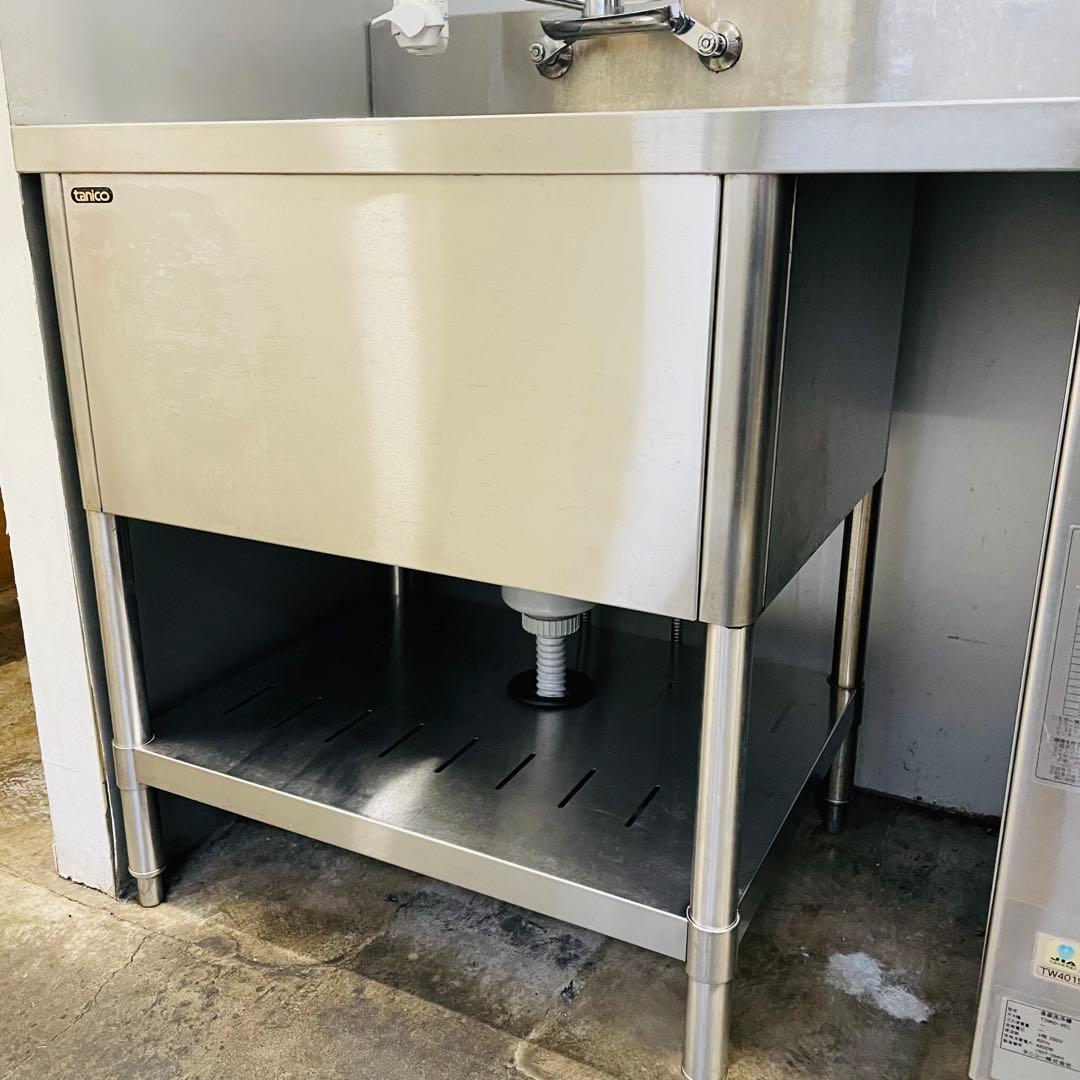 【洗浄済み】業務用 ステンレス シンク 食洗機TDWD-4EL用