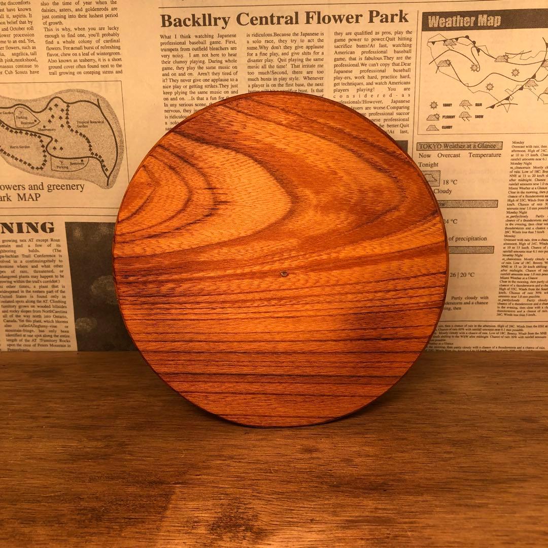 【オーダー専用ページ】樫、欅　割れない薪割り台　ナイフ　斧　一枚板　ナラ栗