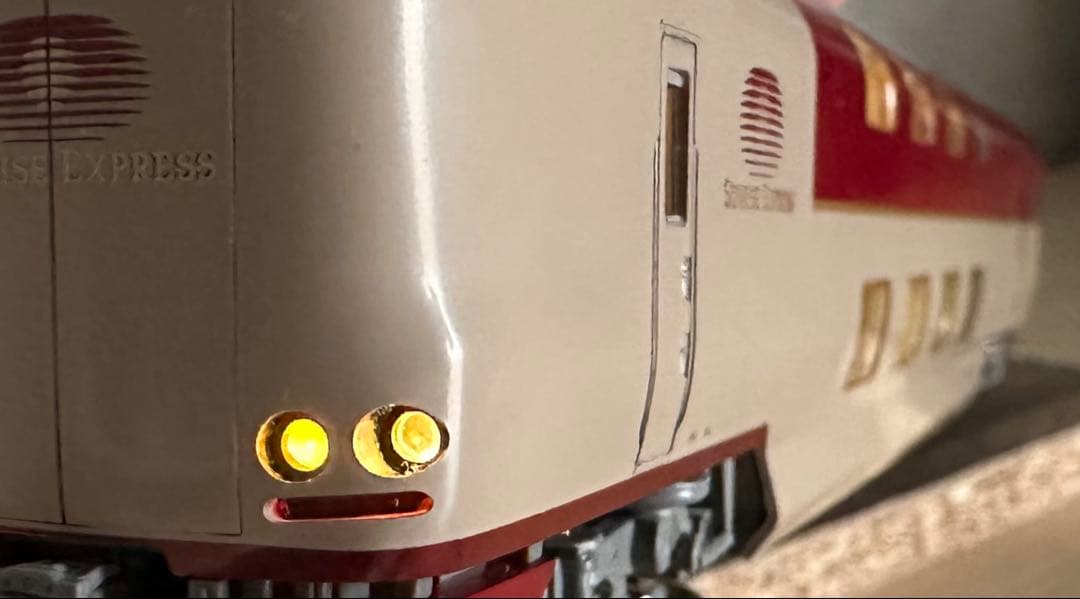 【インテリア用に！】285系 サンライズEX 先頭車　室内灯付き HOゲージ