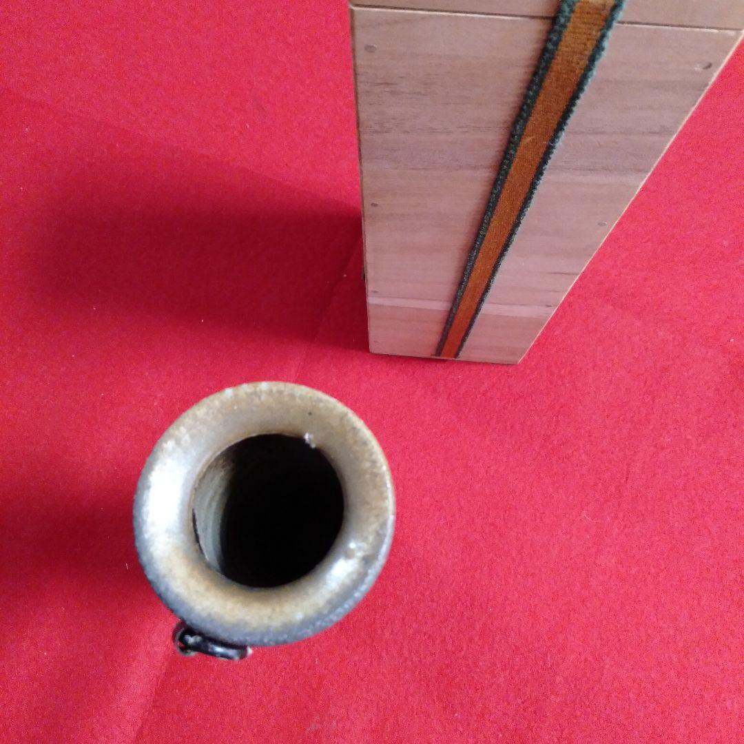 備前焼　陶芸家　川井明子作花入