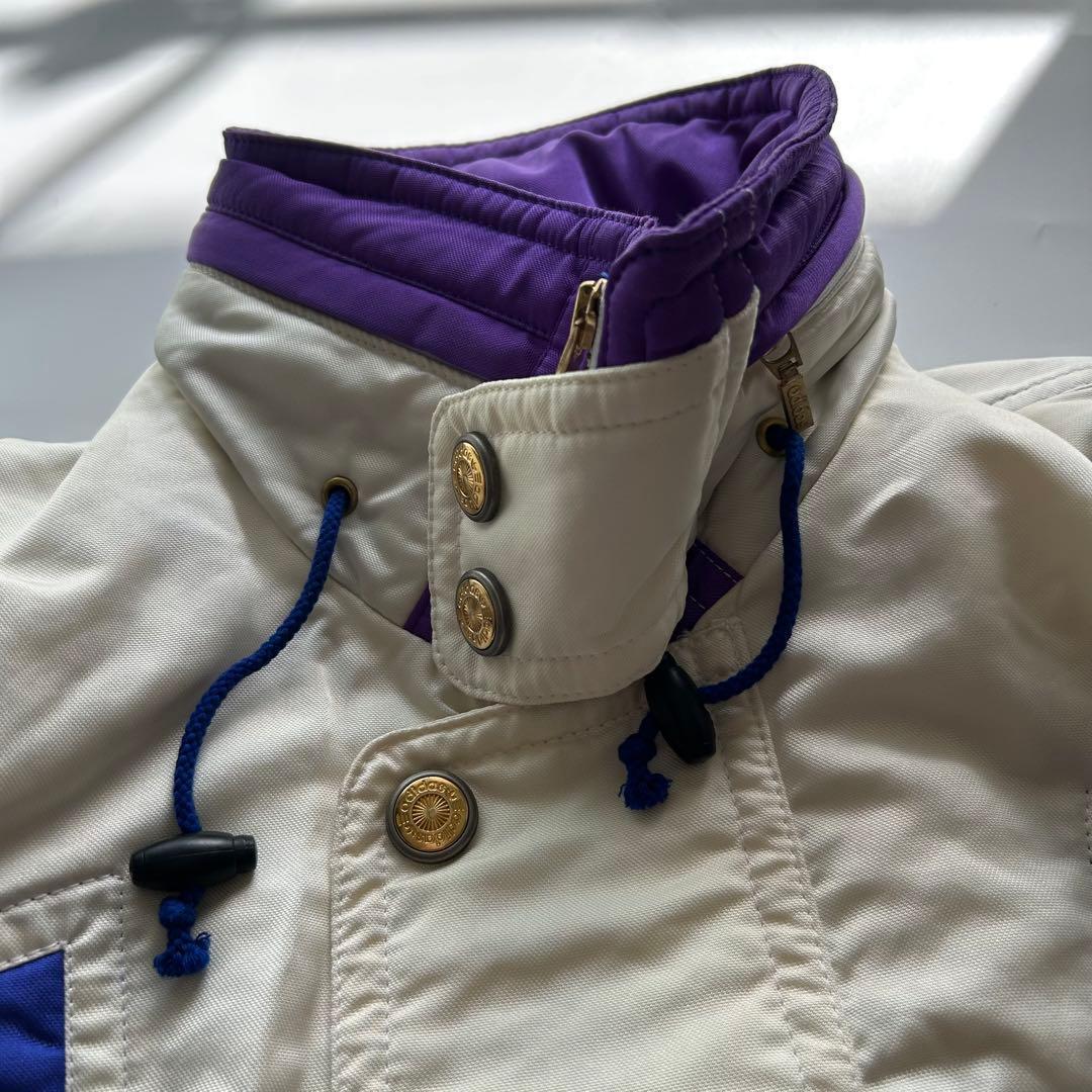 希少　adidas デサント製　スキーウェア　セット　ジャケット　ビブパンツ