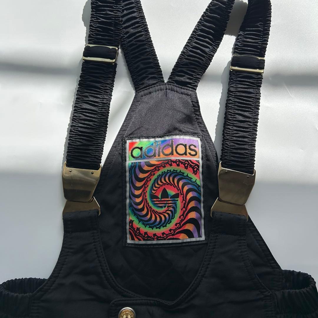 希少　adidas デサント製　スキーウェア　セット　ジャケット　ビブパンツ