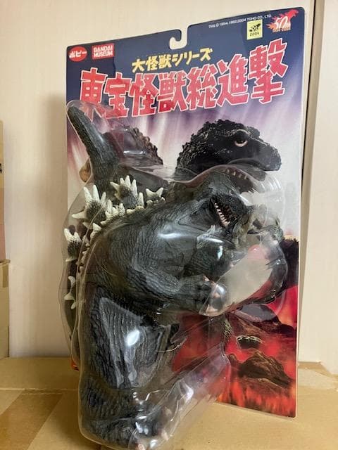 ★ポピー 東宝怪獣総進撃 バンダイミュージアム限定 ゴジラ1962 キンゴジ★