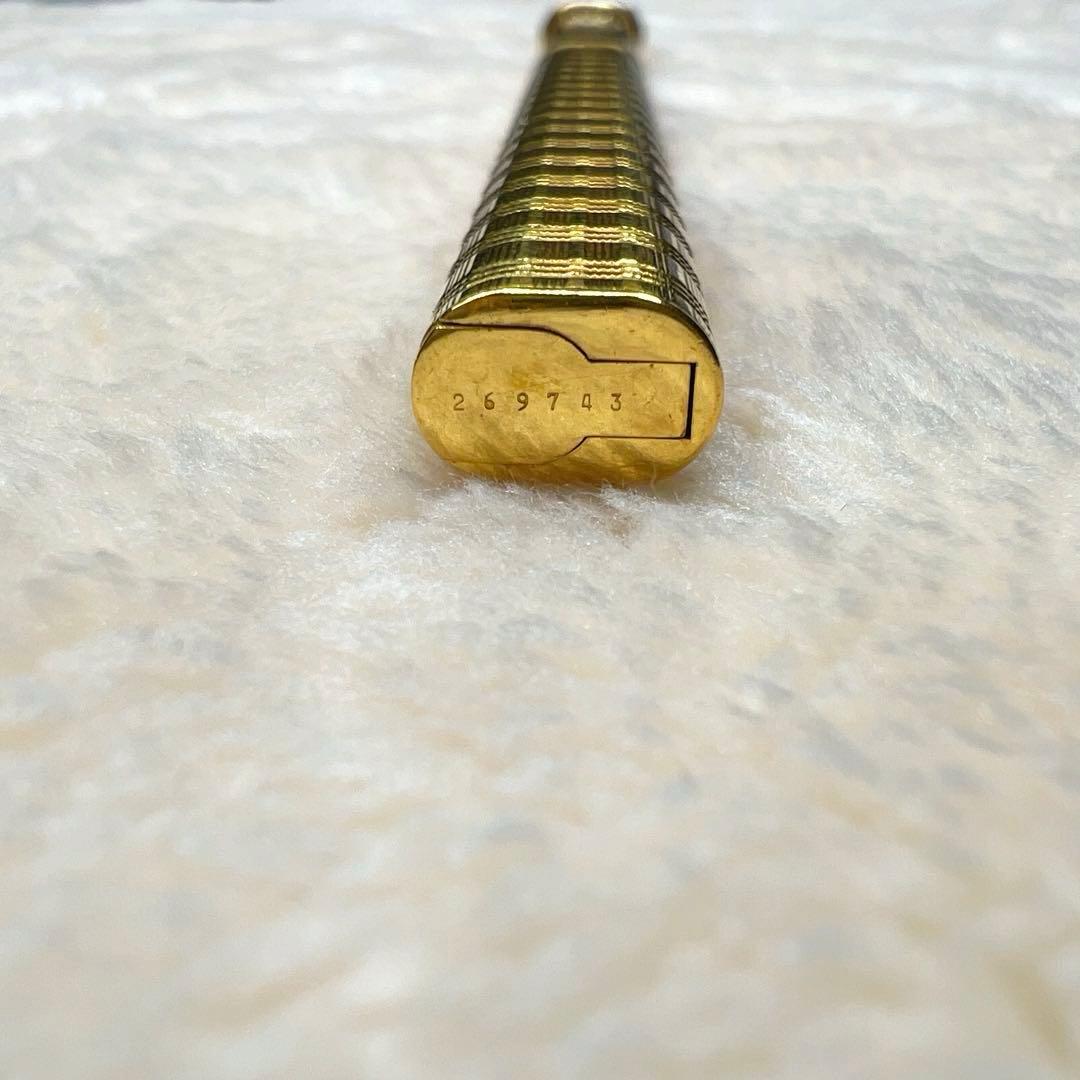 ◆Cartier カルティエ トリニティ ボールペンチェック柄