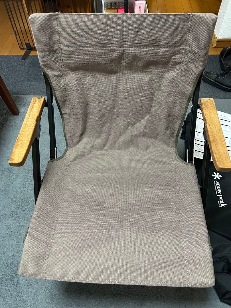 スノーピーク ローチェアショート グレー  peak LV-093GY