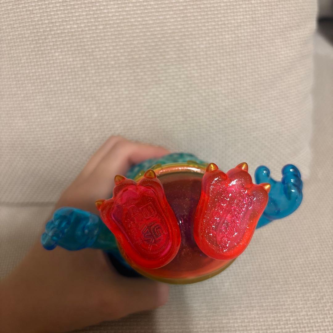 BIGCLAWX Gangstigerぺインターネット　水中迷彩　ソフビ