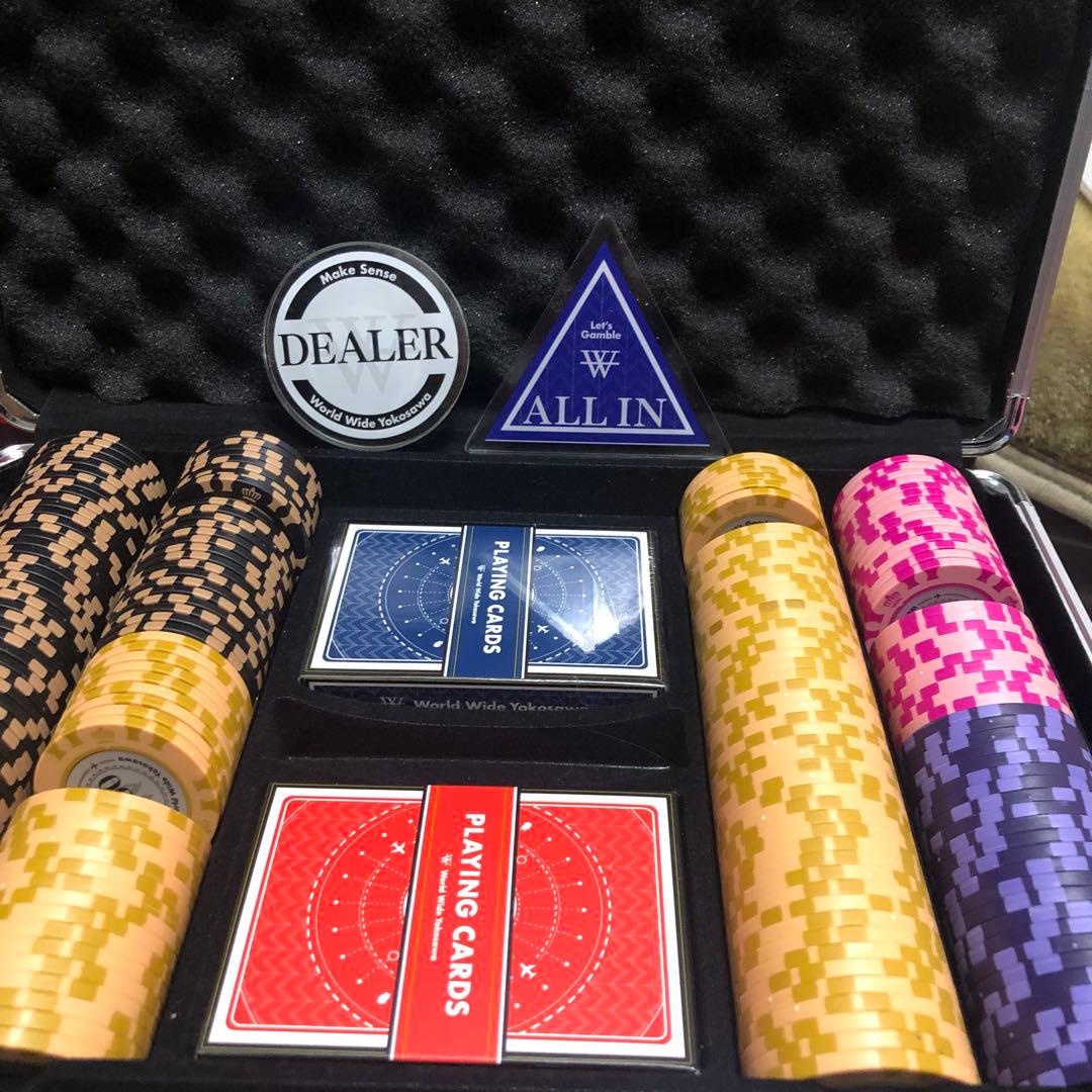 オリジナルポーカーセット　世界のヨコサワ