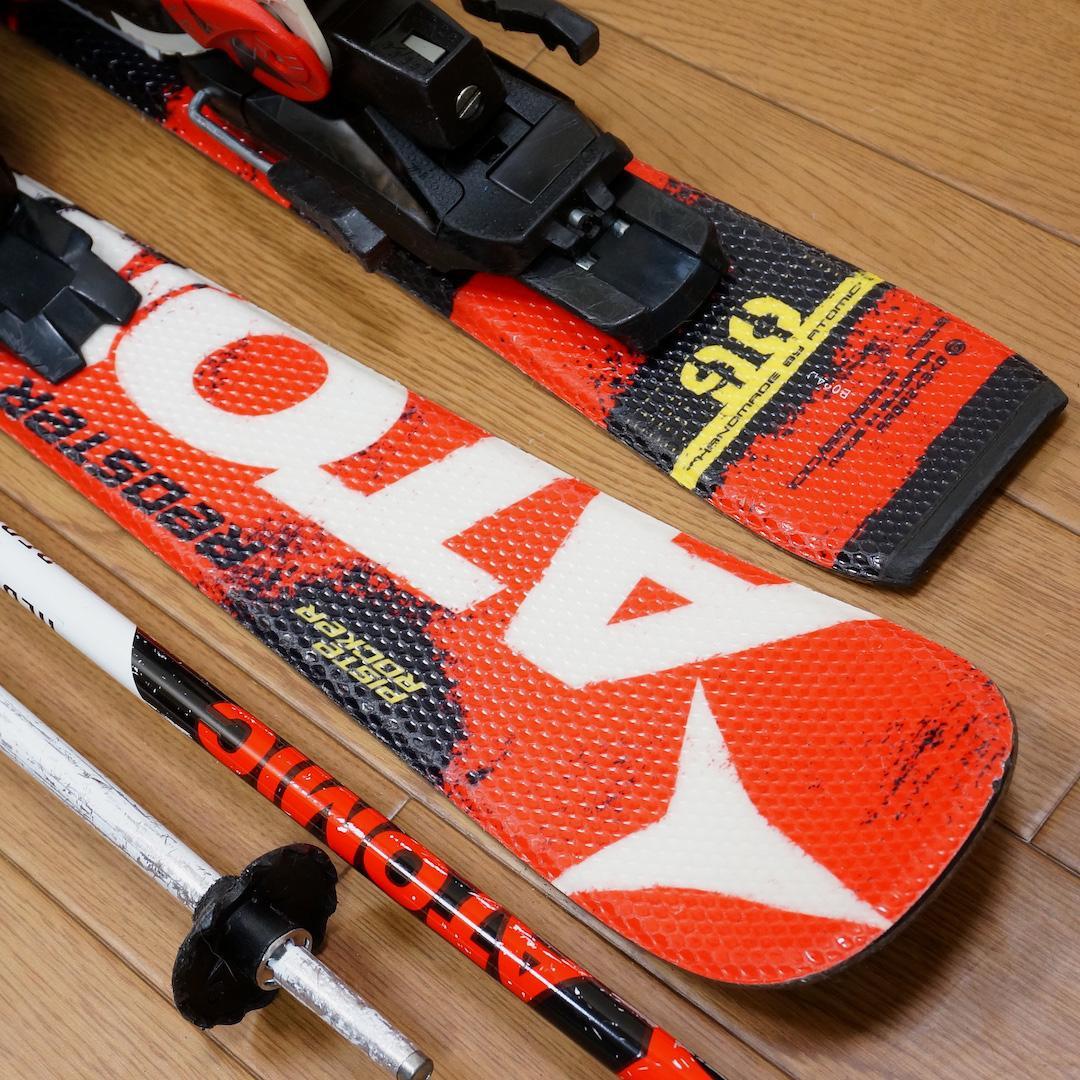 メンテ済 90cm 靴18cm ATOMIC スキーセット