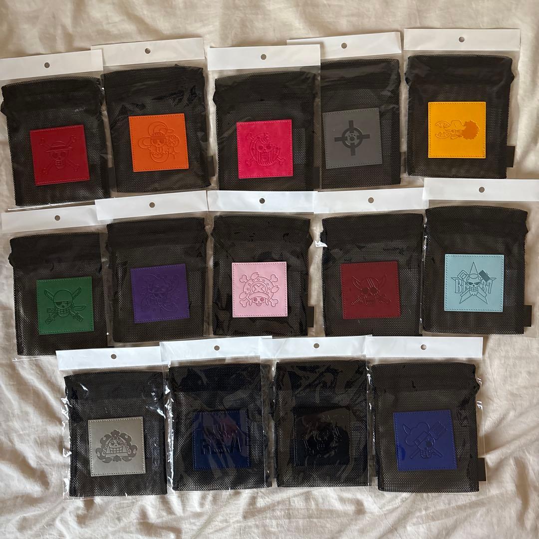 14点未使用未開封：ワンピース メッシュ巾着 Vol.1,2,3 コンプセット