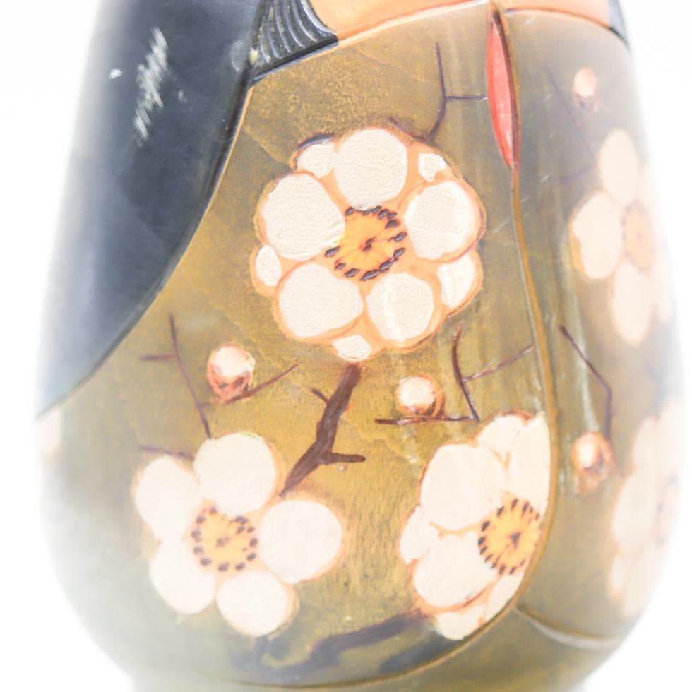 創作こけし 青木蓼華 梅園 郷土玩具