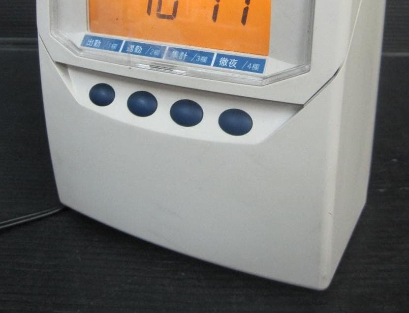 ★清掃済 美品 SEIKO タイムレコーダー QR-395 + 新品カード25枚