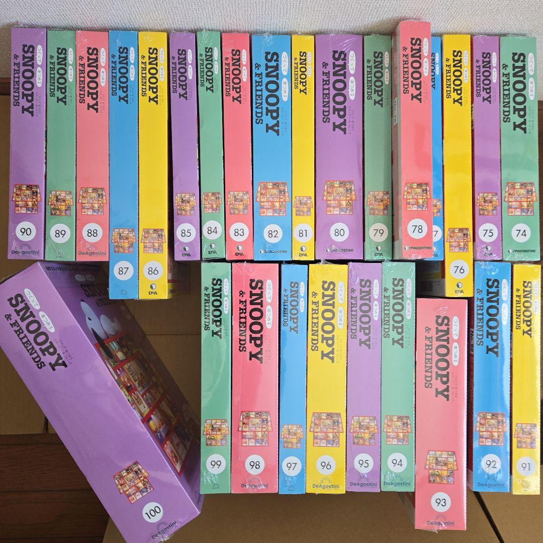 ❮未開封❯DeAGOSTINI SNOOPY & FRIENDS 130巻セット