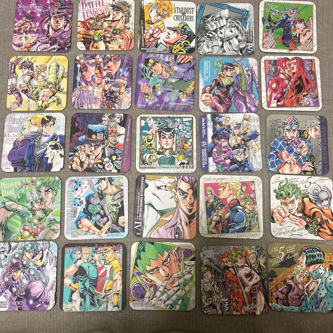 【即購入ok】ジョジョの奇妙な冒険 原画展　コースター 48枚コンプリート