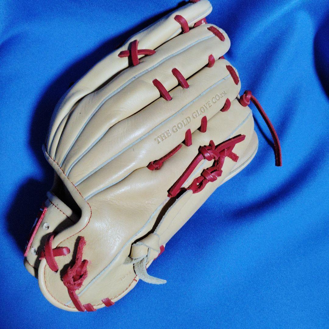 ローリングス 軟式グローブ ベージュ/赤12．5インチR9シリーズ