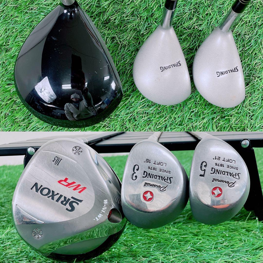 スリクソン　WR ゴルフクラブ　メンズセット　初心者 やさしい　入門　N2066