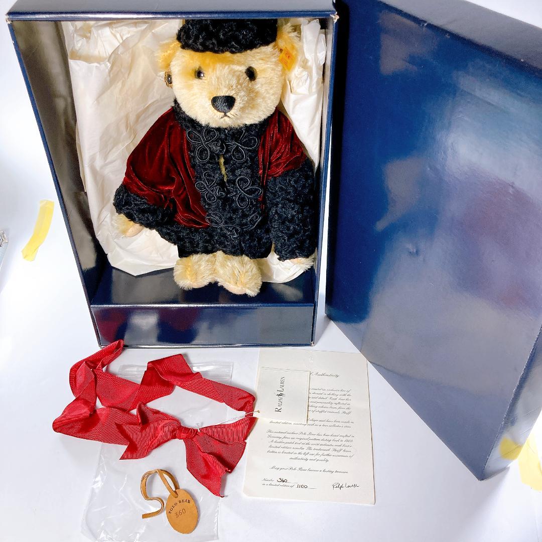 シュタイフ・ラルフローレン ポロ ロシアンガール テディベア　|1861|☆