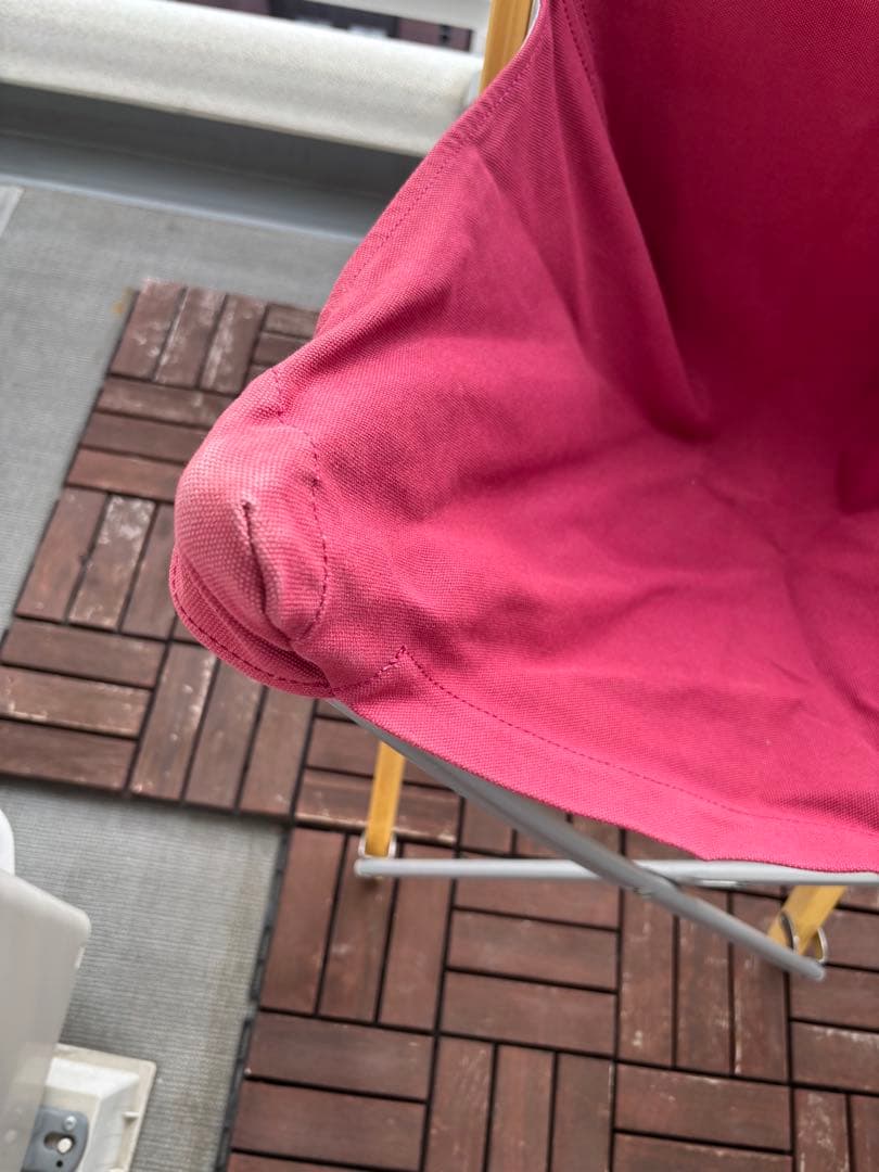 スノーピーク / テイクチェアー(希少:エンジ色) 2脚セット