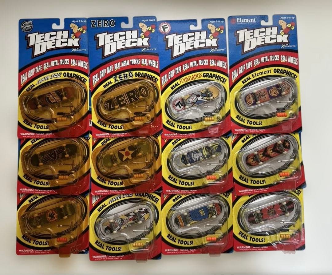 tech deck 12個
