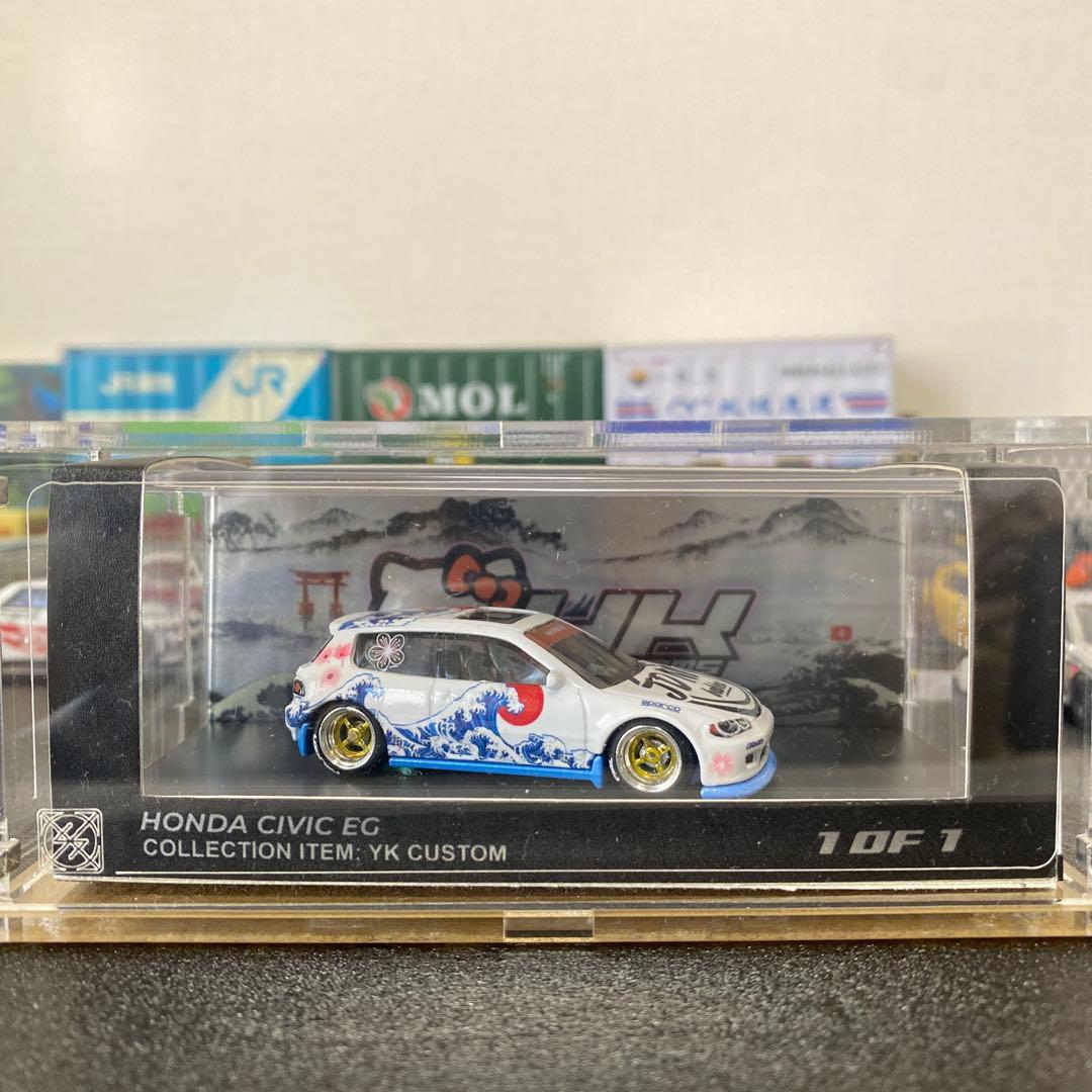 ホンダ シビック EG サクラ カスタム　+ カスタムアクリルケース